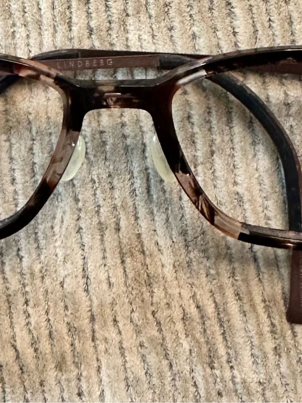 Tortoiseshell Women’s Eyeglass Frames  LINDBERG